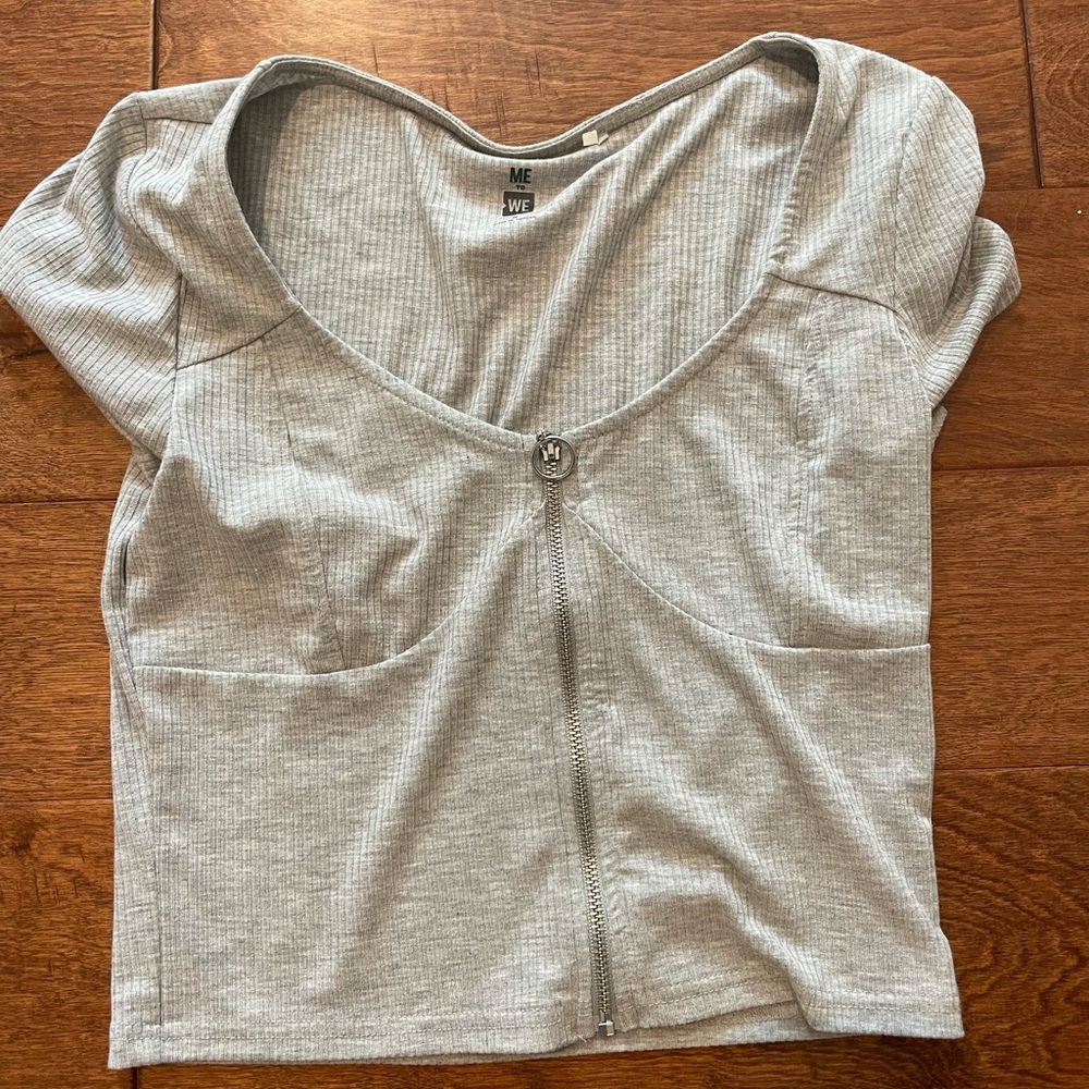 Pacsun Grey Top
